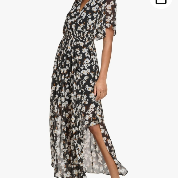 NWT Karl Lagerfeld Paris floral dress. - Picture 4 of 11